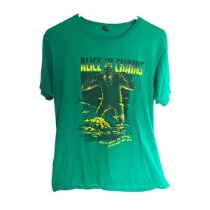 Alice In Chains Green Tee